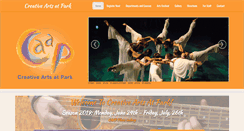 Desktop Screenshot of creativeartsatpark.org
